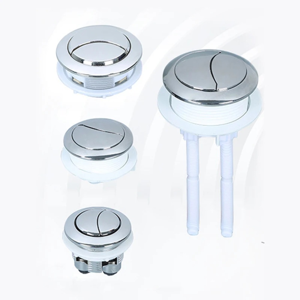Toilet Fill Valve - زر ضغط مزدوج عالمي 38/48/58 مم