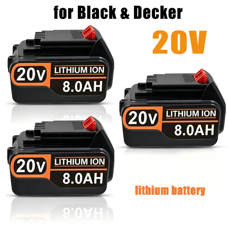 Black+Decker Tool 20V Max - بطارية ليثيوم 20 فولت 3.0 أمبير