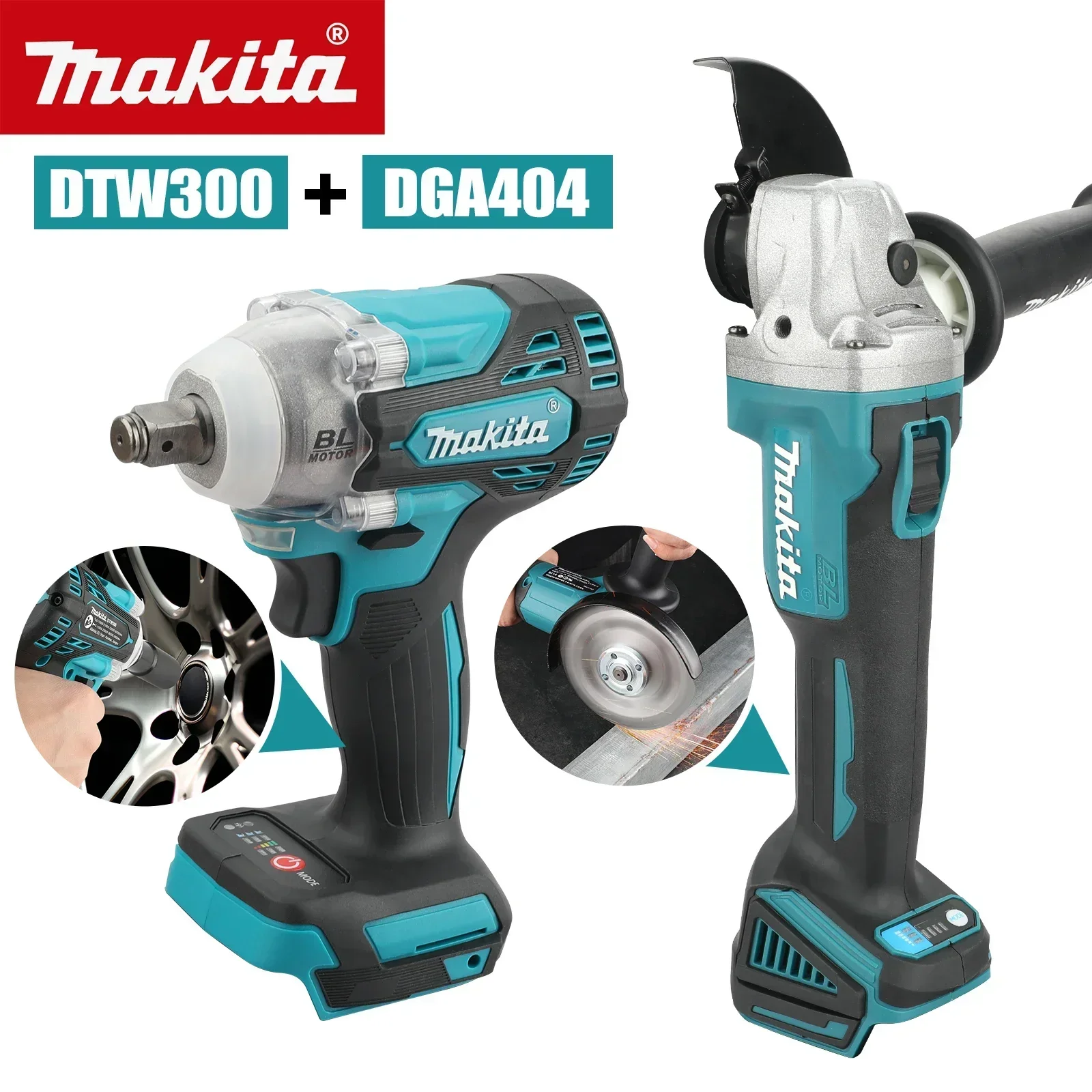 Makita Drill Dtw300 - مجموعة أدوات ماكيتا 18 فولت 2