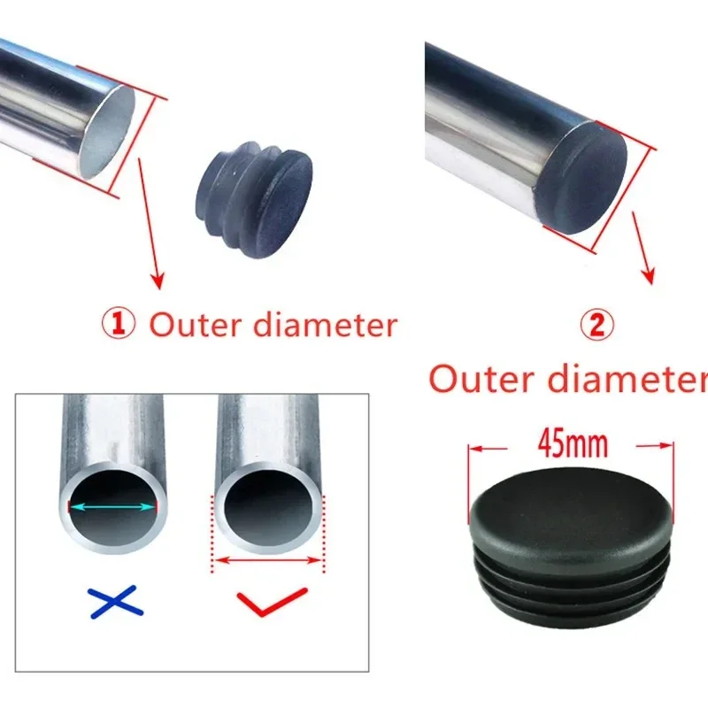 أسود جولة الأنابيب التوصيل 10- - مراجعة Plastic Pipe Clip وسعره