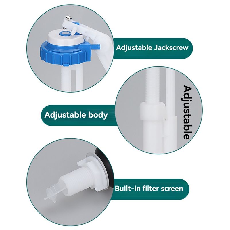 كرات خزان المرحاض القابلة للتع - مراجعة Float Ball Valve وسعره