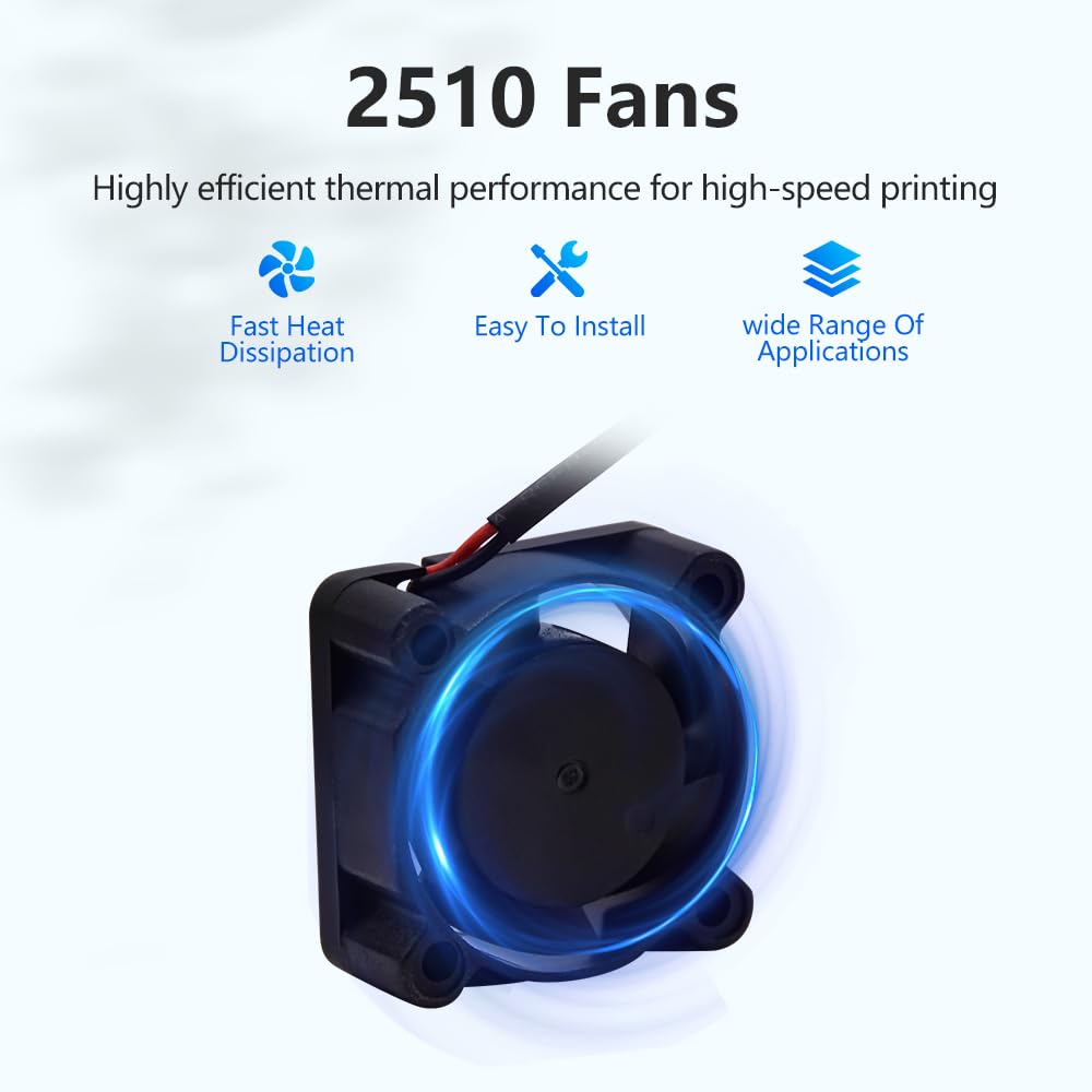 مراوح طابعة ثلاثية الأبعاد من  - مراجعة Creality Printer Ender 3 V3 وسعره