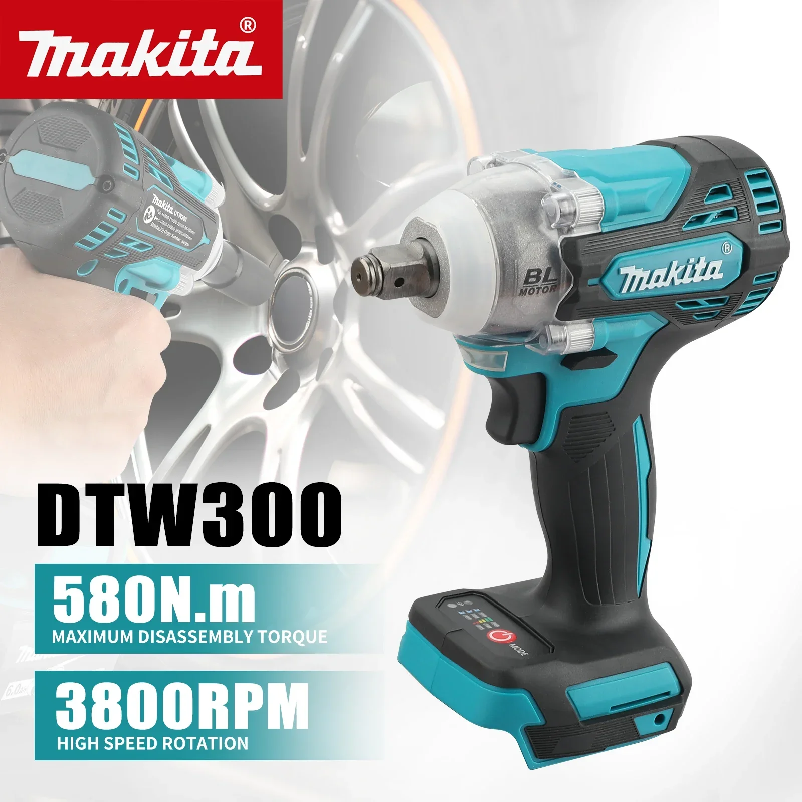 مجموعة أدوات ماكيتا 18 فولت 2  - مراجعة Makita Drill Dtw300 وسعره