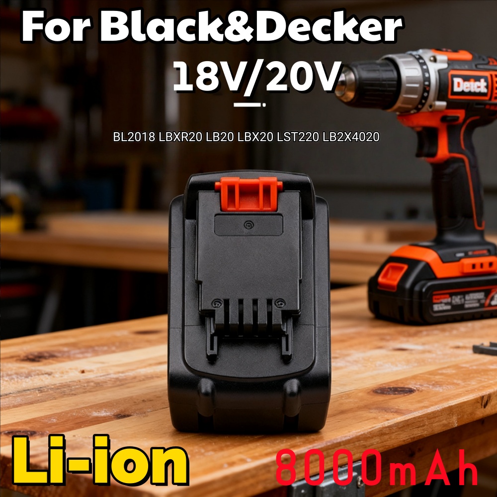 بطارية طويلة الأمد 20 فولت 800 - مراجعة Black+Decker Tool 20V Max وسعره