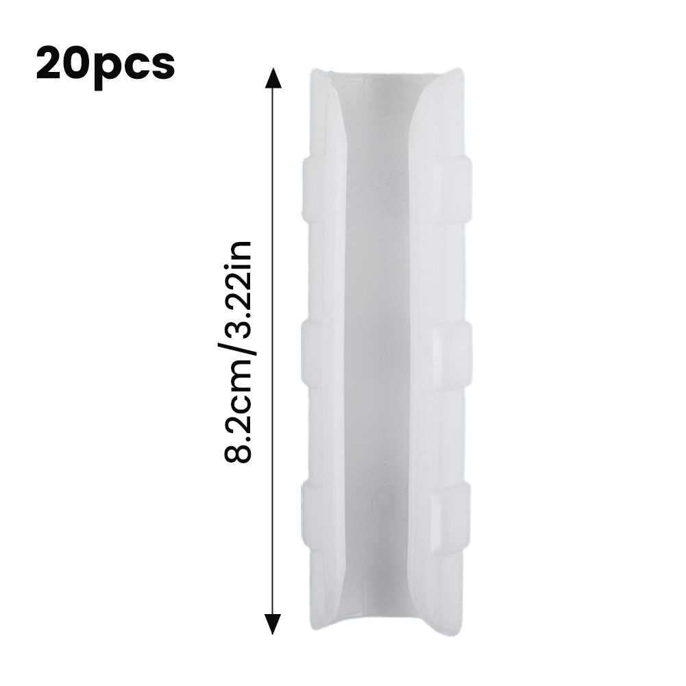 20 قطعة إطار الدفيئة فيلم مشبك - مراجعة Plastic Pipe Clip وسعره